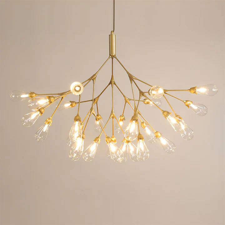 Muse Modern Sputnik Brass Chandelier