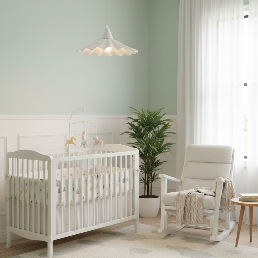 Hakka Ceramic Wave Pendant Light