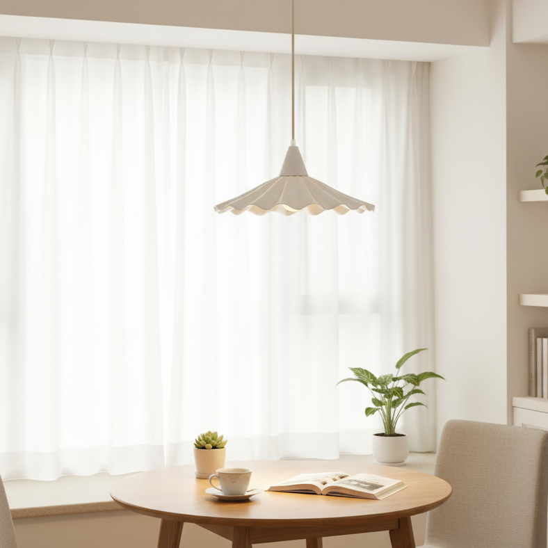 Hakka Ceramic Wave Pendant Light