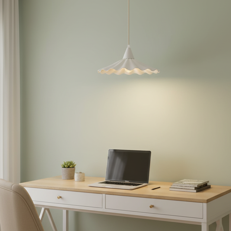 Hakka Ceramic Wave Pendant Light