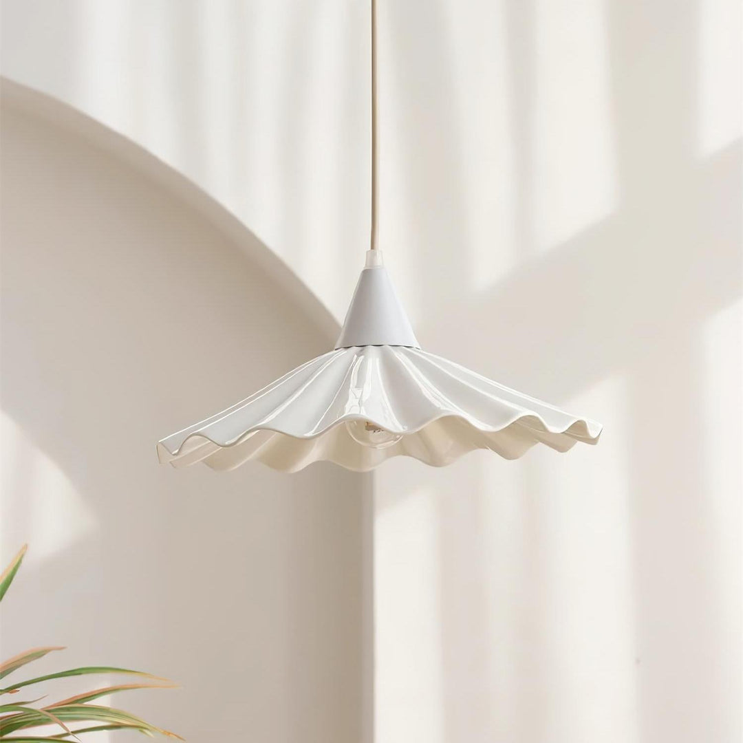 Hakka Ceramic Wave Pendant Light