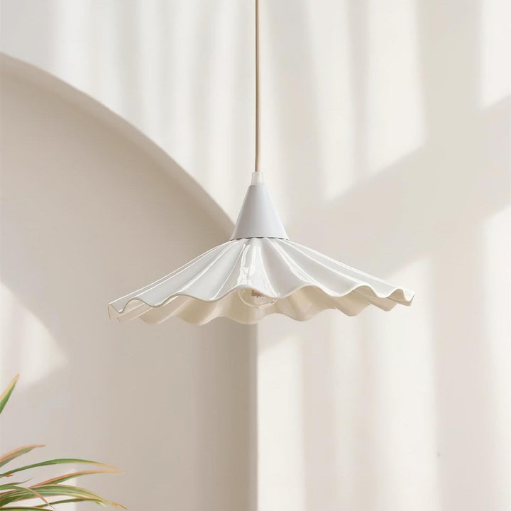 Hakka Ceramic Wave Pendant Light