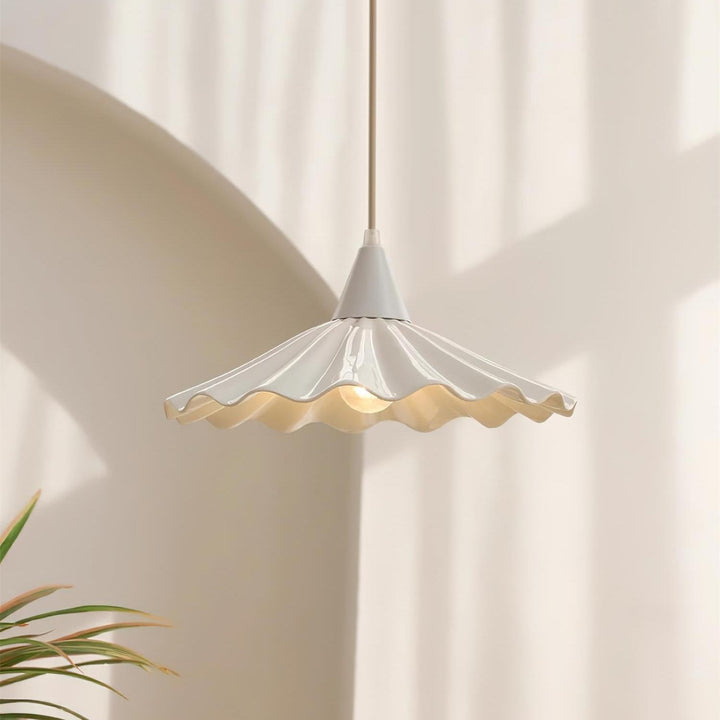 Hakka Ceramic Wave Pendant Light