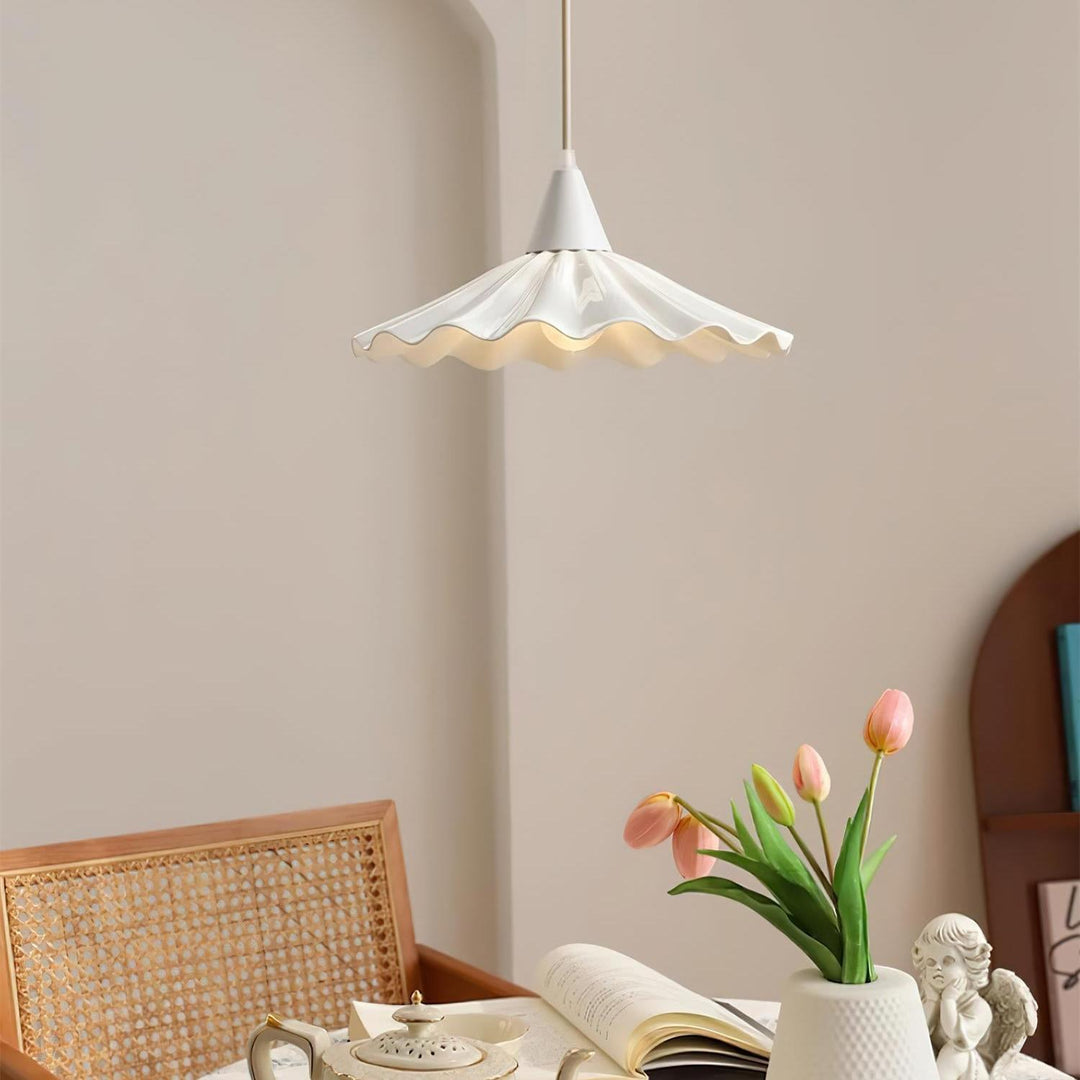 Hakka Ceramic Wave Pendant Light