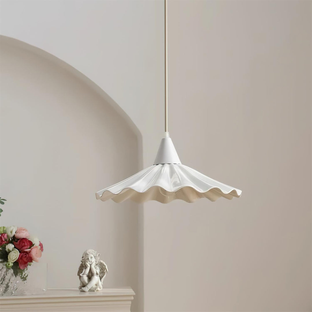Hakka Ceramic Wave Pendant Light