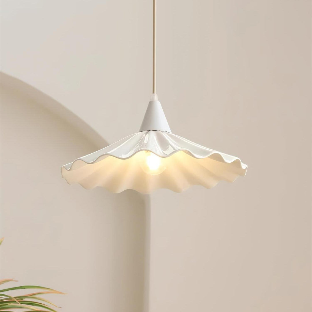 Hakka Ceramic Wave Pendant Light
