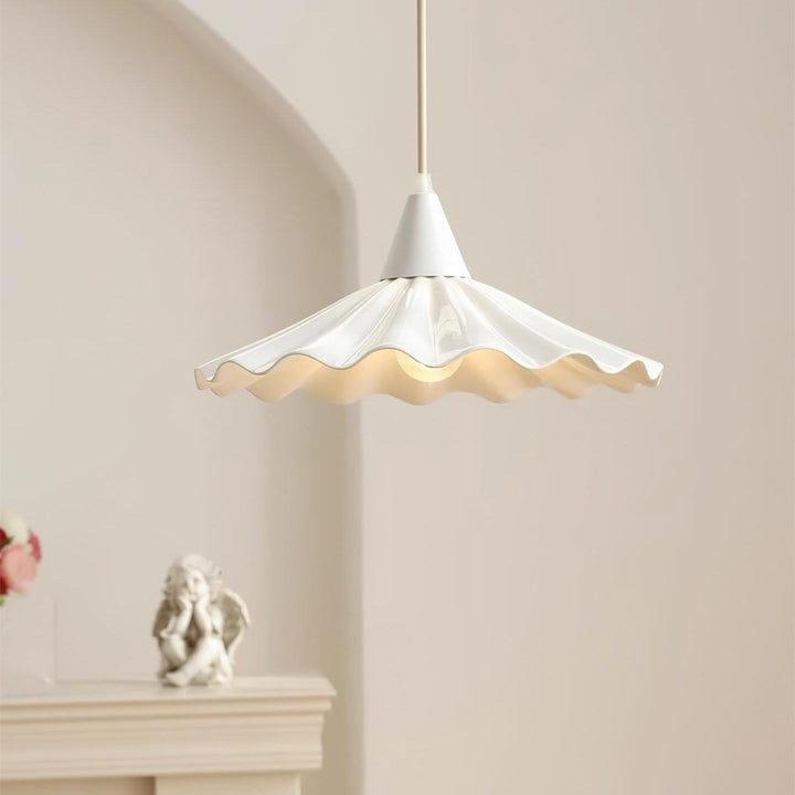Hakka Ceramic Wave Pendant Light