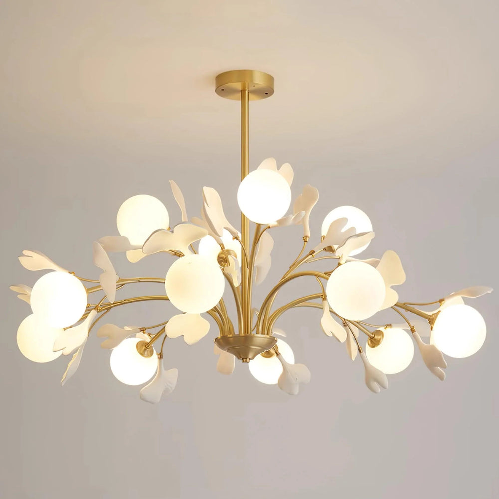 Muse Gingko Leaf Chandelier