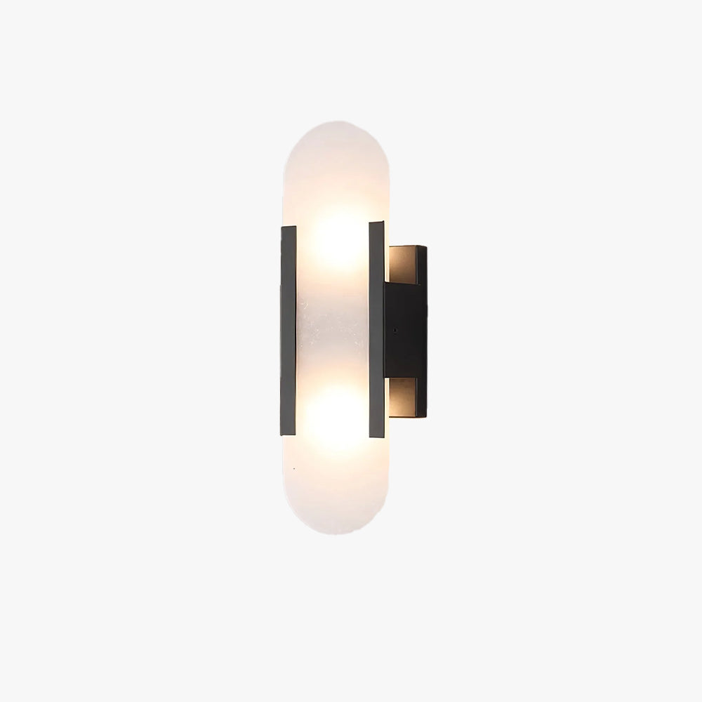 Dune Capsule Alabaster Wall Sconce