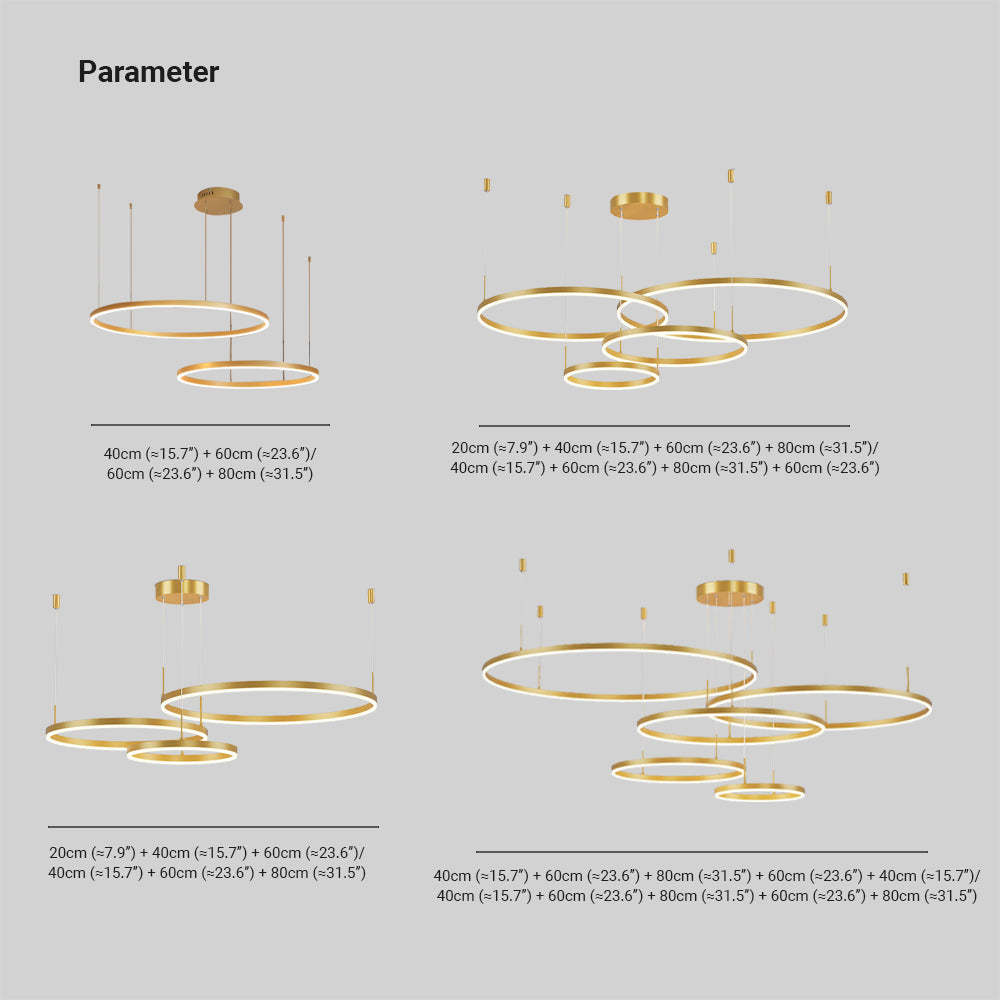Axis Ring LED Pendant Light